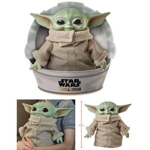 Grogu Plush Baby Yoda Star Wars Mandalorian Stuffed Animal Mattel 11" NEW